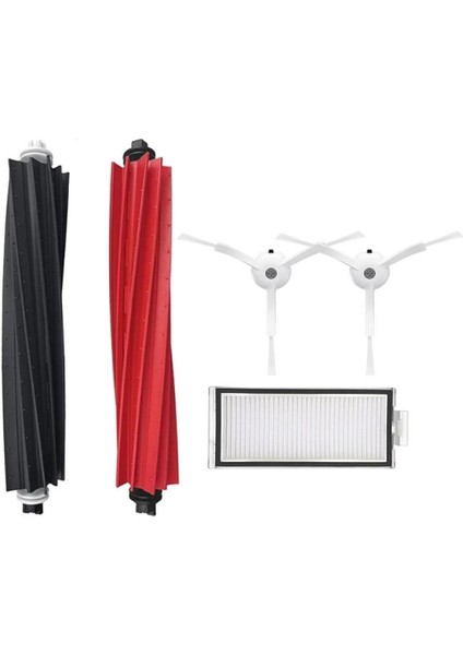 Roborock Q5 Pro + Robot Süpürge Uyumlu 5'li Yedek Parça Seti