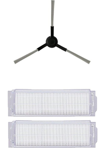 Karcher RCV 3 Robot Süpürge Uyumlu 3'lü Yedek Parça Seti - Muadil Ürün