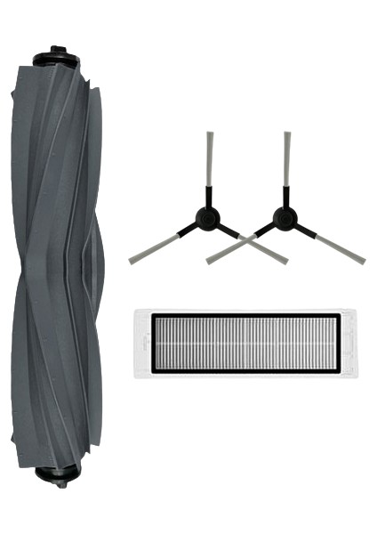 Dreame L10S Pro (RLS6L) Robot Süpürge Uyumlu 4'lü yedek Parça Seti