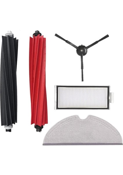 Roborock Q8 Max + Robot Süpürge Uyumlu 5'li Yedek Parça Seti