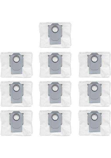 Roborock S8+ Robot Süpürge Uyumlu 10'lu Toz Torbası