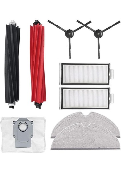 Roborock Q8 Max Robot Süpürge Uyumlu 9'lu Yedek Parça Seti