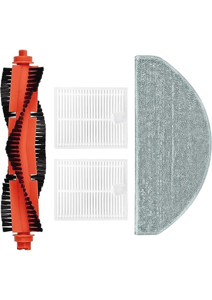 Xiaomi Mijia 3c Plus Robot Süpürge Uyumlu 4'lü - Yedek Parça Seti