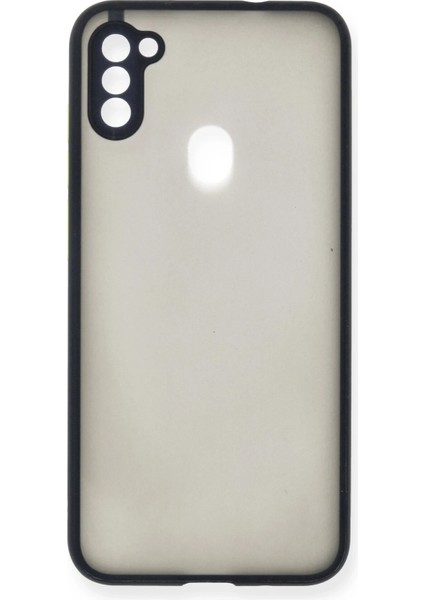 Samsung Galaxy A11 Kılıf Montreal Silikon Kapak - Lacivert Bstmy