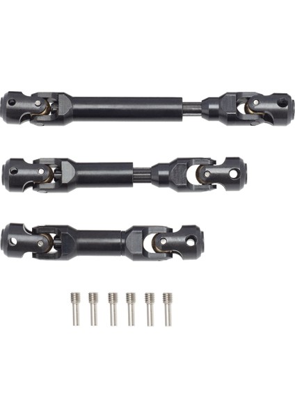 3 Adet Metal Tahrik Mili Cvd Tahrik Mili Traxxas Trx6 Trx-6 G63 6x6 1/10 Rc Paletli Araba Yükseltme Parçaları (Yurt Dışından)