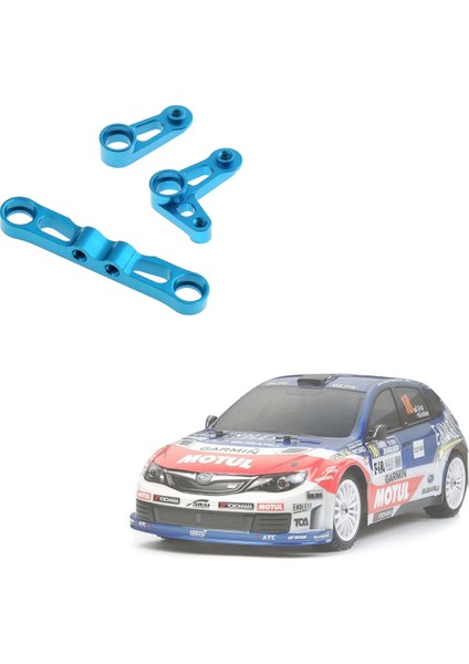 Tamiya Xv-01 XV01 Ff-03 FF03 1/10 Rc Araba Yükseltme Parçaları Aksesuarları Için Metal Direksiyon Düzeneği (Yurt Dışından)