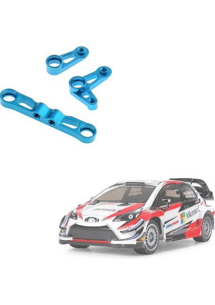 Tamiya Xv-01 XV01 Ff-03 FF03 1/10 Rc Araba Yükseltme Parçaları Aksesuarları Için Metal Direksiyon Düzeneği (Yurt Dışından)