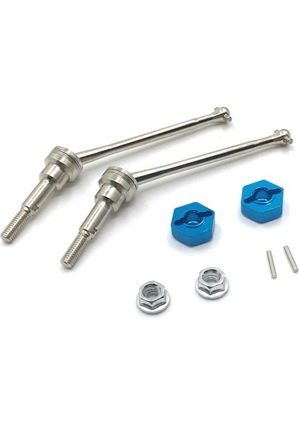 Metal Ön Tahrik Mili Cvd ile 12MM Hex Adaptörü Wltoys 12423 12428 1/12 Rc Araba Kısa Kulvar Kamyon Yükseltme Parçaları, 1 (Yurt Dışından)