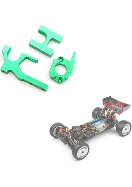 Metal Motor Montaj Tabanı Braketi Tutucu Merkezi Dişli Montaj Seti Wltoys 104001 1/10 Rc Araba Yükseltme Parçaları Aksesuarları, F (Yurt Dışından) fiyatları