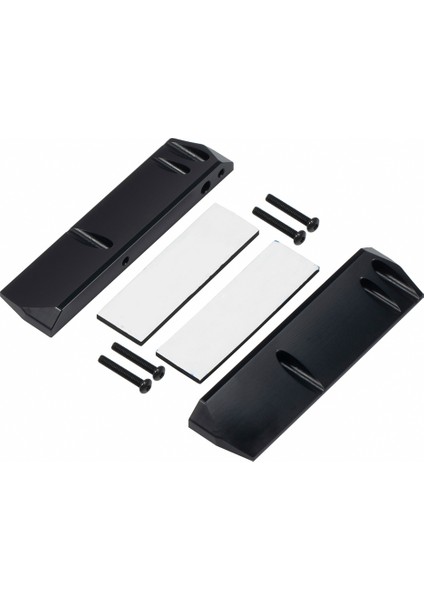 Pom Kaya Kaydırıcılar Esc Pil Alıcısı Genişleme Yan Plaka TRX4M 1/18 Rc Paletli Araba Yükseltme Parçaları (Yurt Dışından)