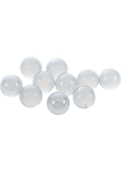 10 Adet Mermerler 16MM Cam Bilyalar Knicker Cam Topları Dekorasyon Renk Nuggets Oyuncak Şeffaf (Yurt Dışından)