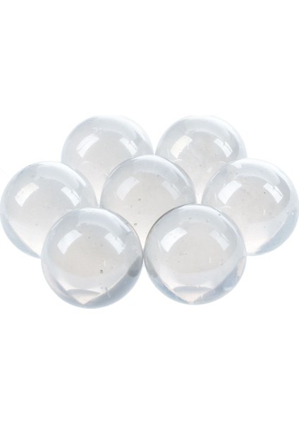10 Adet Mermerler 16MM Cam Bilyalar Knicker Cam Topları Dekorasyon Renk Nuggets Oyuncak Şeffaf (Yurt Dışından)