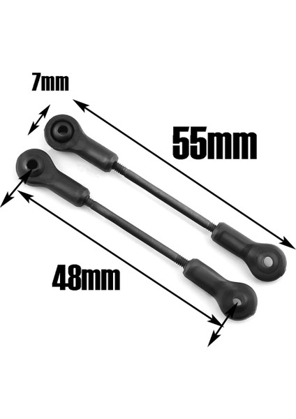 4 Adet Şasi Bağlantı Çubuğu Rot Bağlantısı Kyosho Mini-Z 4x4 Mini Z 4x4 Rc Paletli Araba Yedek Parça Aksesuarları (Yurt Dışından)