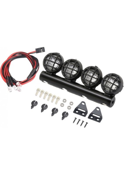 Rc Araba LED Tavan Lambası Işık Çubuğu 1/24 Rc Paletli Araba SCX24 90081 AXI00001 Yükseltme Parçaları Aksesuarları (Yurt Dışından) fırsatları