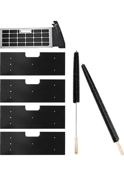 6 Adet Ge Çamaşır Kurutma Makinesi Kombosu, WH01X35719 Lint Filtresi Değişimi Kurutma Makinesi Havalandırma Fırçası Ile, Ge Çamaşır Kurutma Makinesi Filtresi Için Filtre (Yurt Dışından)