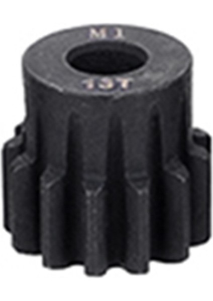 M1 5mm 13T Siyah Çelik Metal Pinyon Motor Dişlisi Için 1/10 Rc Model Araba Moto (Yurt Dışından)