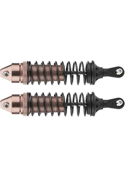 Traxxas Slash Için Rc Araba Ön Arka Şoklar 4x4 727 1/10 Rc Model Araba Amortisör Parçası-Titanyum Renk SLA014 SLA015 (Yurt Dışından) fırsatları