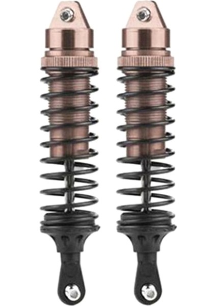 Traxxas Slash Için Rc Araba Ön Arka Şoklar 4x4 727 1/10 Rc Model Araba Amortisör Parçası-Titanyum Renk SLA014 SLA015 (Yurt Dışından) indirimleri