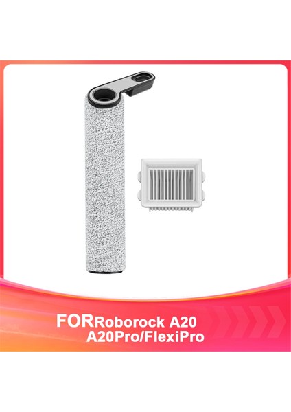 Roborock A20 Scrubber Aksesuarları Için A20PRO/FLEXIPRO Aksesuarlar Silindir Fırça Filtre Yıkatıcı Aksesuarları (Yurt Dışından)