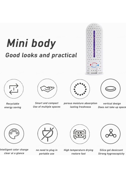 2 Adet Nem Emici Hızlı Kuru Koku Giderici Kurutma Makinesi Giysi Elektrikli Nem Alma Cihazı Ev Yatak Odası Mutfak Nem Alma Cihazı (Yurt Dışından) fiyatları