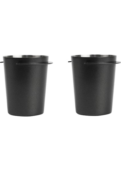 2 Adet Kahve Dozaj Kupası Paslanmaz Çelik Kahve Dozaj Kupası Kahve Kahve Makinesi Aksesuarları Kokulu Kokulu Kupa 53MM (Yurt Dışından)