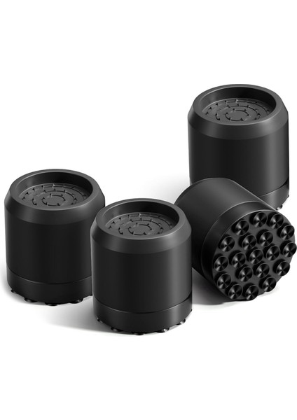 Güçlü Vantuzlu Çamaşır Makinesi Titreşim Önleyici Pedler, 4 Parça Kaymaz Gürültü Azaltıcı Sabitleyici Ayak Pedleri (Yurt Dışından)