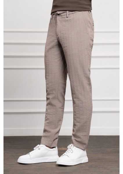 Erkek Vizon Poliviskon Jogger Dynamic Fit Rahat Kesim Pantolon fiyatları