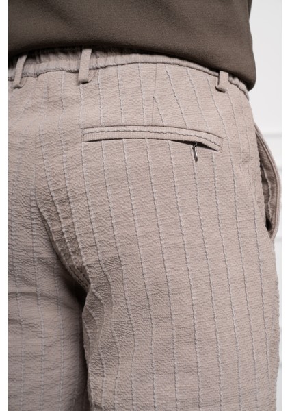 Erkek Vizon Poliviskon Jogger Dynamic Fit Rahat Kesim Pantolon fırsatları
