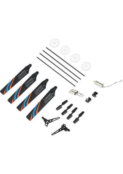 K127 Yedek Parça Kiti Dişliler Ana Rotor Bıçakları Kuyruk Motor Seti Wltoys Xk K127 Rc Helikopter Aksesuarları (Yurt Dışından)