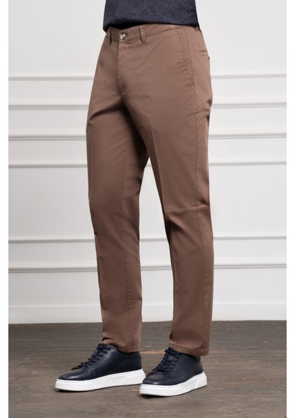 Erkek Vizon Dynamic Fit Chino Pantolon fiyatları