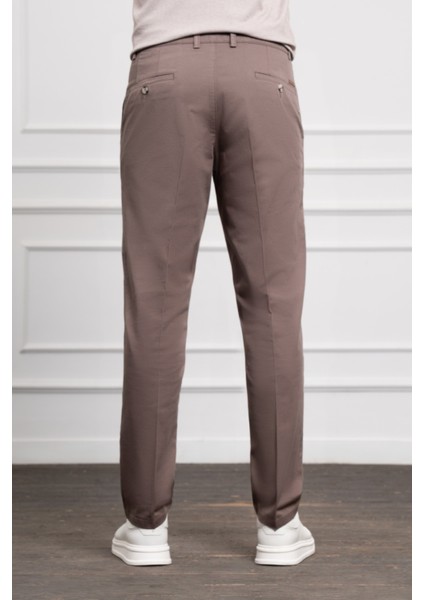 Erkek Kahve Dynamic Fit Chino Pantolon modelleri