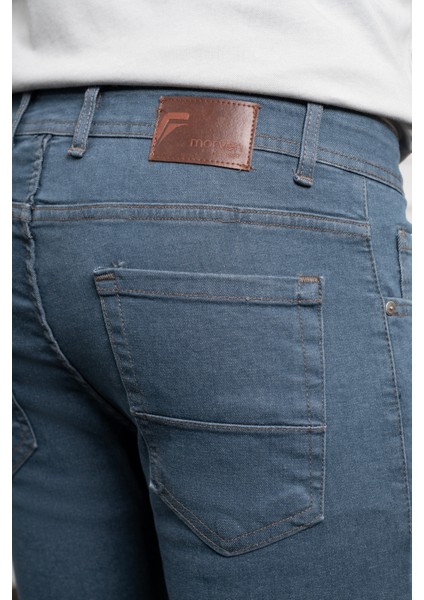 Erkek Marine Jean Slim Fit Dar Kesim Pantolon indirimleri