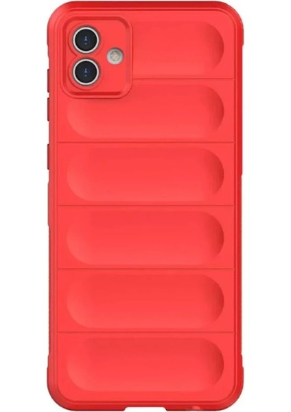 Samsung Galaxy A06 Kılıf Optimum Silikon - Kırmızı Ynsmr