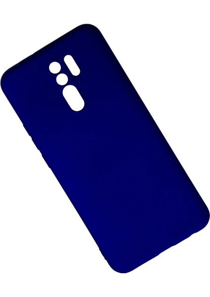 Xiaomi Redmi 9 Kılıf Nano Içi Kadife Silikon - Lacivert Ynsmr