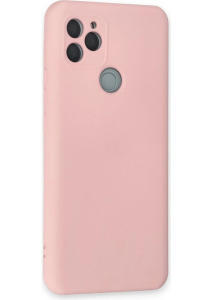General Mobile Gm 21 Kılıf Nano Içi Kadife Silikon - Pudra Ynsmr