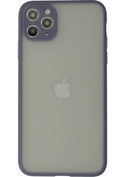 Iphone 12 Pro Max Kılıf Montreal Silikon Kapak - Gri Bstmy