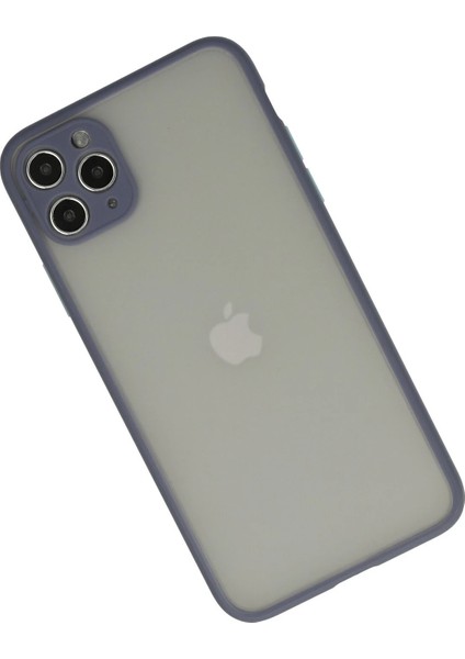 Iphone 12 Pro Max Kılıf Montreal Silikon Kapak - Gri Bstmy