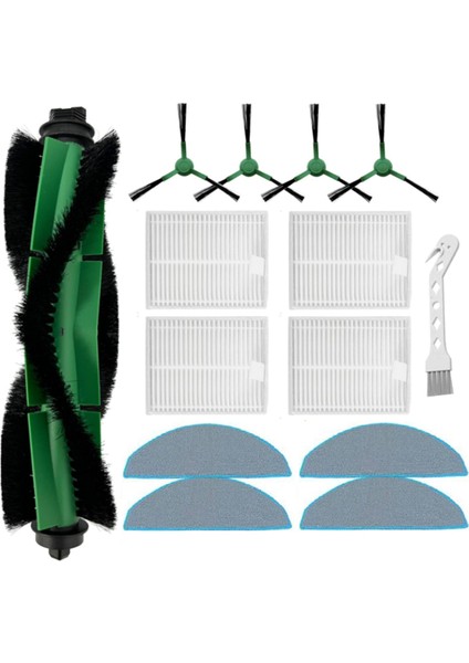 Irobot Roomba Combo Essential Series Q0120 Y0140 Y0110 Q011 Robot Süpürge Ataşmanları Silindir Yan Fırça Filtre Paspaslar (Yurt Dışından)
