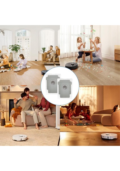 Irobot Roomba Combo J9+ ve Combo J7+/plus Süpürge Aksesuarları Sarf Malzemeleri Toz Torbası Dokumasız Çanta Için 20 Adet Toz Torbası (Yurt Dışından)