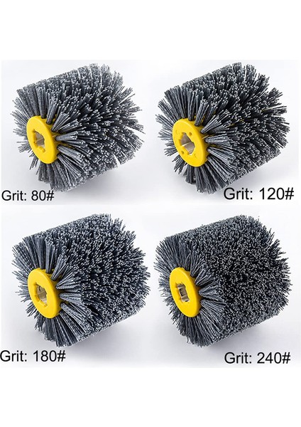 Düzensiz Ahşap Için Aşındırıcı Naylon Parlatma Parlatma Fırçası, Grit 240 (Yurt Dışından)