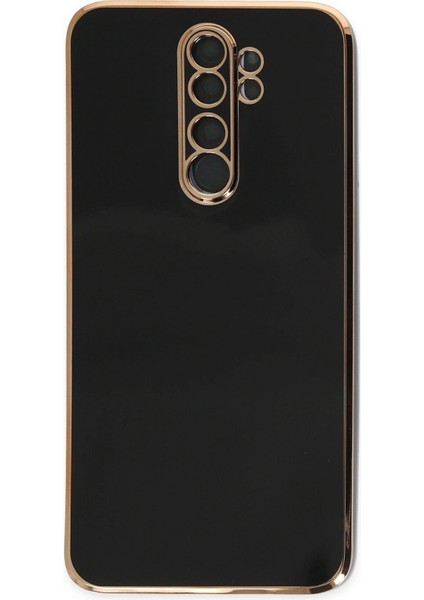 Xiaomi Redmi Note 8 Pro Kılıf Volet Silikon - Siyah Bstmy