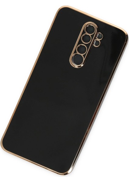 Xiaomi Redmi Note 8 Pro Kılıf Volet Silikon - Siyah Bstmy