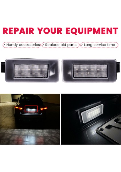 Nissan Serena Altima Suzuki Landy Dacia Duster LED Plaka Işığı (Yurt Dışından)