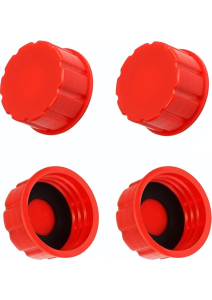 5 Galonluk Benzin Bidonu Kapağı, Benzin Bidonları Için Yedek Kapak (4'lü Paket) (Yurt Dışından)