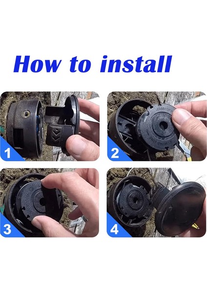 HT-19-401-003-06 Için Weed Eater Ip Makarası Hattı (Yurt Dışından)