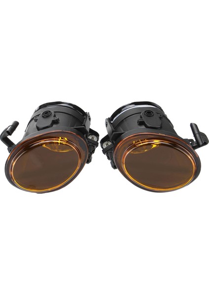 1 Çift Ön Sis Farı Lambası Sarı Mercek Bmw E46 M3 Mtech Iı E39 M5 2001-2006 63177894017 63177894018 Ampulsüz (Yurt Dışından)