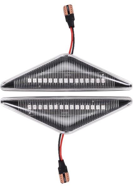 Araba Dinamik LED Yan Işaret Lambası Dönüş Sinyal Lambası Gösterge Lambası Ford Mondeo Mk3 2000-2007 Için (Yurt Dışından)