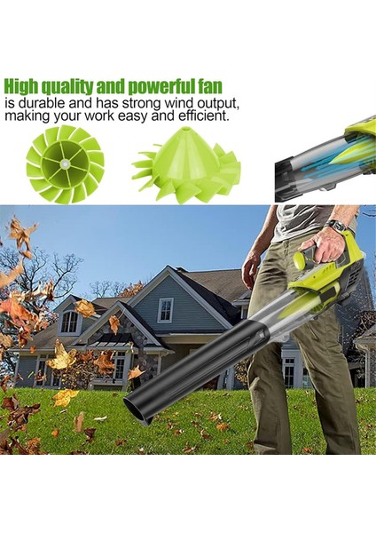 2 Adet 529437004 18V Üfleyici Fan Için Üfleyici Fan Pervanesi (Yurt Dışından)