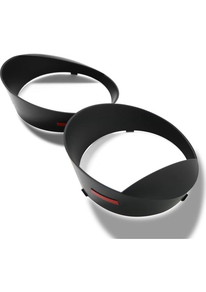 Ön Far Çerçeveleri Angry Bird Stili Far Kapağı Döşeme Jeep Wrangler Jl ve 4xe 2024 Aksesuarları (Yurt Dışından)