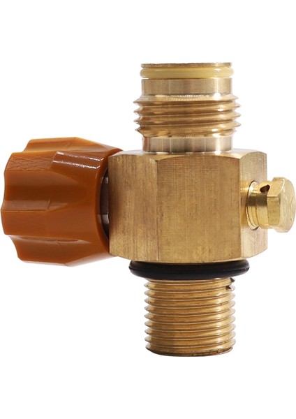 Co2 Tank Adaptörü, G1/2 14 M18X1.5 Yeniden Dolum Co2 Valf Adaptörü Dönüştürücü (Yurt Dışından)